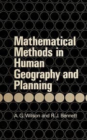 Tapa de Mathematical methods in human geography and planning