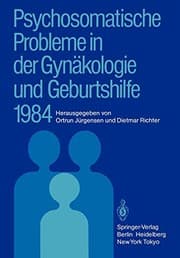 Tapa de Psychosomatische Probleme in der Gynäkologie und Geburtshilfe 1984