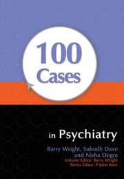 Tapa de 100 cases in psychiatry