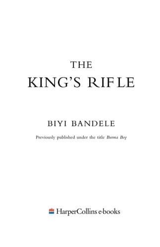 Tapa de The king's rifle