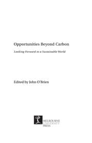 Tapa de Opportunities beyond carbon
