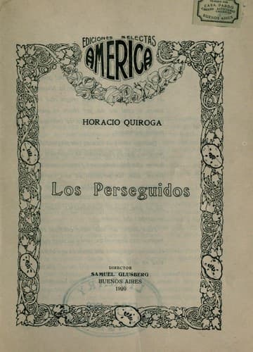 Tapa de Los perseguidos
