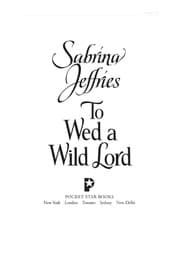 Tapa de To wed a wild lord