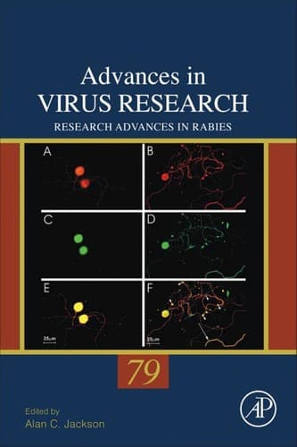 Tapa de Research advances in rabies