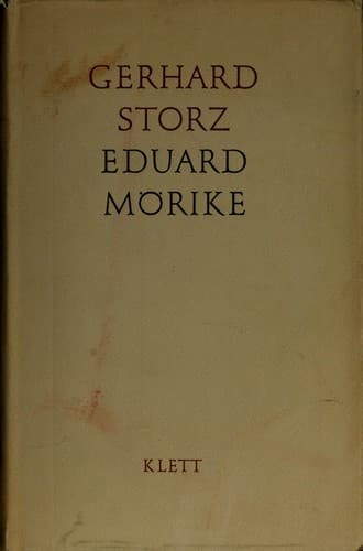 Tapa de Eduard Mörike