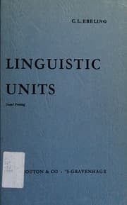 Tapa de Linguistic units
