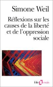 Tapa de Réflexions sur les causes de la liberté et de l’oppression sociale