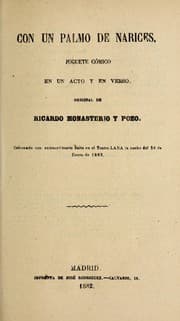Tapa de Con un palmo de narices