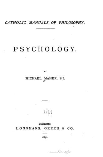 Tapa de Psychology