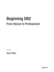 Tapa de Beginning DB2