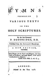 Tapa de Hymns founded on various texts in the Holy Scriptures