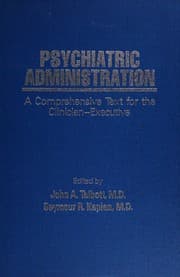 Tapa de Psychiatric administration