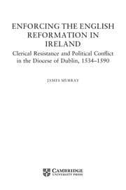 Tapa de Ireland And The English Reformation