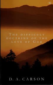 Tapa de The Difficult Doctrine of the Love of God