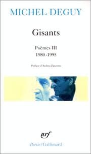 Tapa de Gisants. Poèmes III 1980-1995