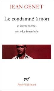 Tapa de Le Condamné à mort et autres poèmes, suivi de " Le Funambule"