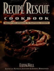 Tapa de Recipe rescue cookbook