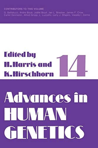Tapa de Advances in Human Genetics 14