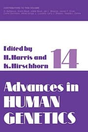 Tapa de Advances in Human Genetics 14
