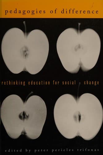 Tapa de Pedagogies of difference
