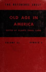 Tapa de Old age in America