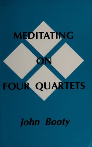 Tapa de Meditating on Four quartets