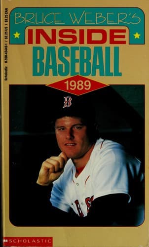 Tapa de Bruce Weber's Inside baseball, 1989