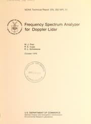 Tapa de Frequency spectrum analyzer for Doppler lidar