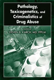 Tapa de Pathology, toxicogenetics, and criminalistics of drug abuse