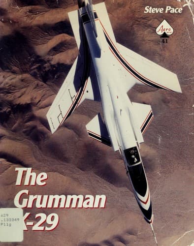 Tapa de The Grumman X-29