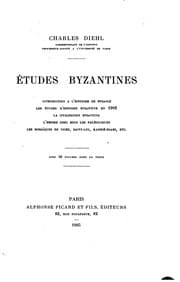 Tapa de Études byzantines