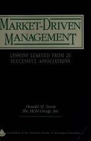 Tapa de Market-driven management