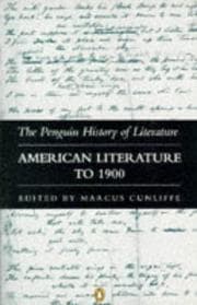 Tapa de American Literature to 1900 (Hist of Literature)