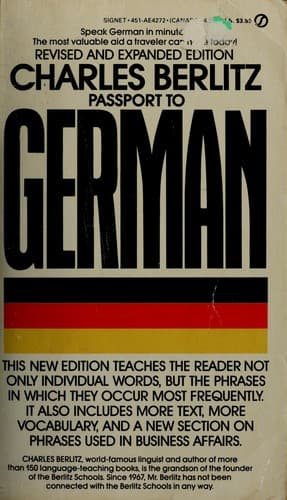 Tapa de Passport to German