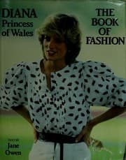 Tapa de Diana Princess Of Wales The Book Of Fashion