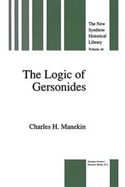 Tapa de The Logic of Gersonides