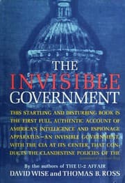 Tapa de The invisible government