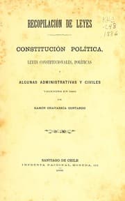 Tapa de Recopilación de leyes