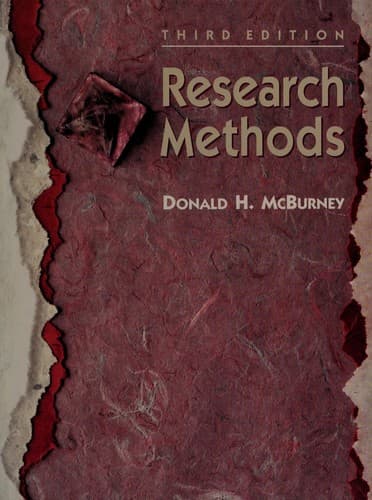 Tapa de Research methods