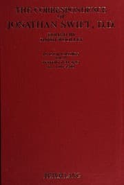 Tapa de The correspondence of Jonathan Swift