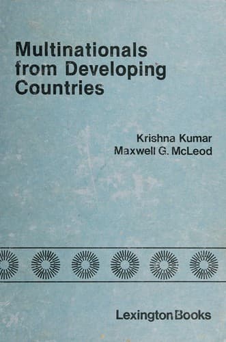 Tapa de Multinationals from developing countries