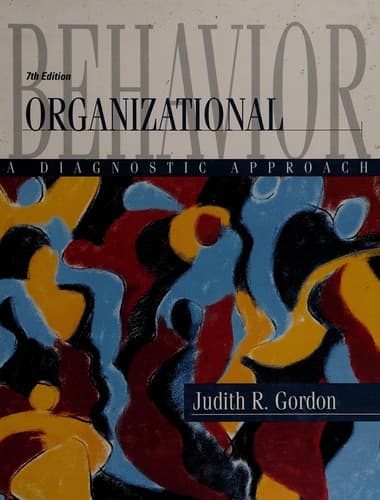 Tapa de Organizational behavior