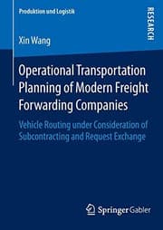 Tapa de Operational Transportation Planning of Modern Freight Forwarding Companies