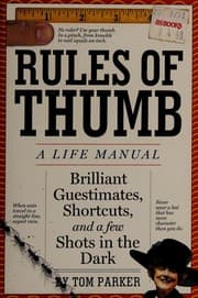 Tapa de 1,000 rules of thumb