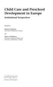 Tapa de Child care and preschool development in Europe