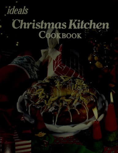 Tapa de Ideals Christmas Kitchen Cookbook
