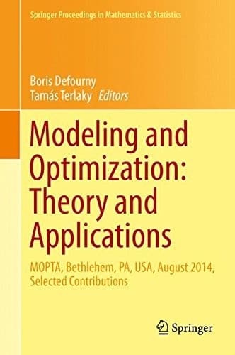 Tapa de Modeling and Optimization : Theory and Applications