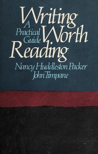 Tapa de Writing worth reading