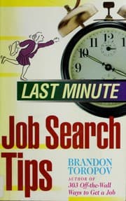Tapa de Last minute job search tips