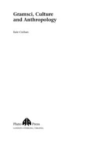 Tapa de Gramsci, culture and anthropology